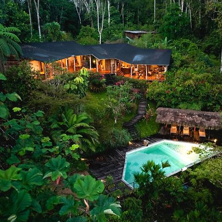 哈玛德里亚山林小屋 Puerto Misahuallí 外观 照片